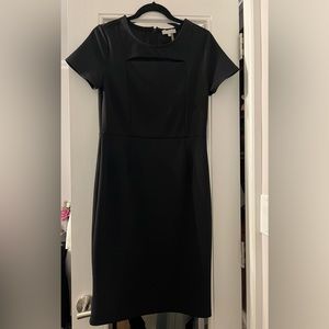 Black midi dress NWOT
